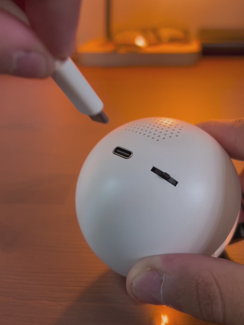 Loading videos onto the Memory Orb via USB-C